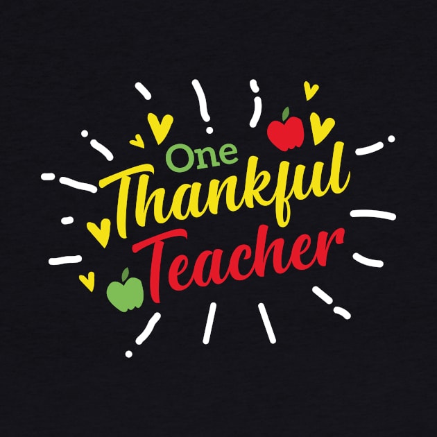 One Thankful Teacher by AkerArt